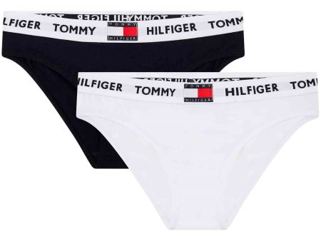 Tommy Hilfiger Bikini 2-pack White Desert Sky Online Sale