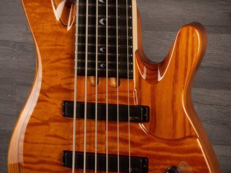 B Stock - Yamaha TRBJP2  John Patitucci  6-String Bass Guitar in Amber finish Online