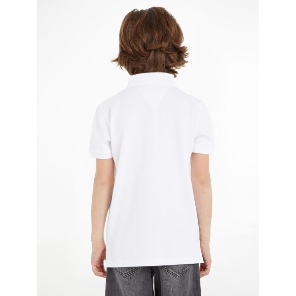 Tommy Hilfiger Boy Tommy Polo T-Shirt Bright White For Sale