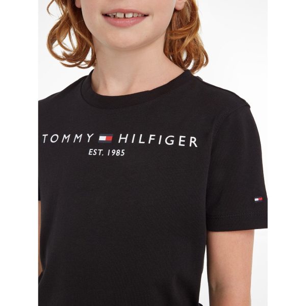 Tommy Hilfiger Essential T-Shirt Black Online