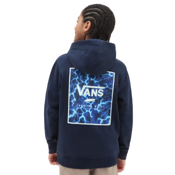 VANS Box Back Po Hoodie Dress Blues True Blue Fashion