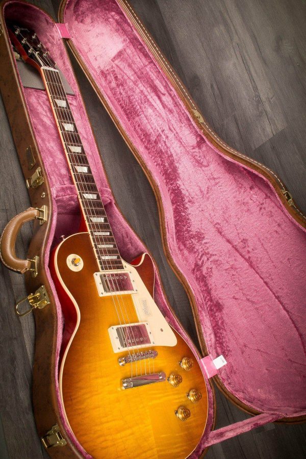 USED - Gibson Custom Historic 2018  58 Les Paul Gloss - Royal Teaburst Discount