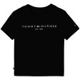 Tommy Hilfiger Baby Essential T-Shirt Black on Sale