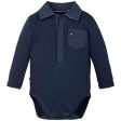 Tommy Hilfiger Baby Boy Poplin Body Twilight Navy Cheap