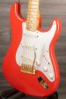 USED - Fender Custom  56 NOS Fiesta Red Stratocaster Electric Guitar s#R88311 For Sale