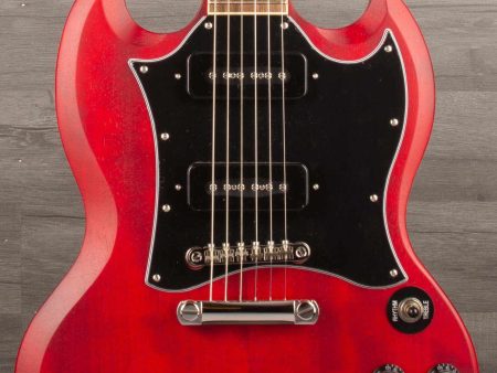 Epiphone SG Classic P90 s Electric Guitar - Worn Cherry For Cheap