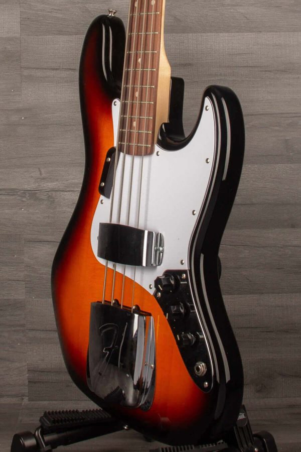 USED - Squier Affinity Jazz Bass Guitar - Sunburst on Sale