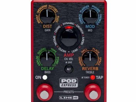 Used Line 6 Pod Express Guitar Pedal Online Sale