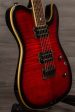 USED - Fender Custom Telecaster FMT HH - Crimson Red Transparent Online Hot Sale