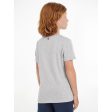 Tommy Hilfiger Boy Basic T-Shirt CN Grey Heather Cheap