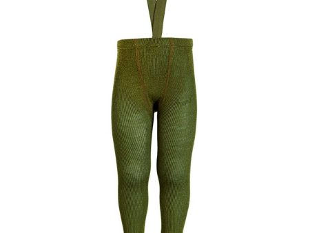 Cóndor Tights Wool Moss on Sale