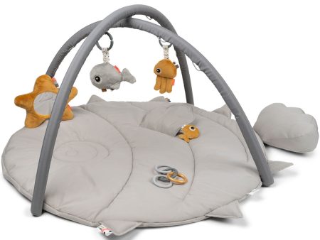 Done by Deer Activity Play Mat Sea Friends Grey Online Sale