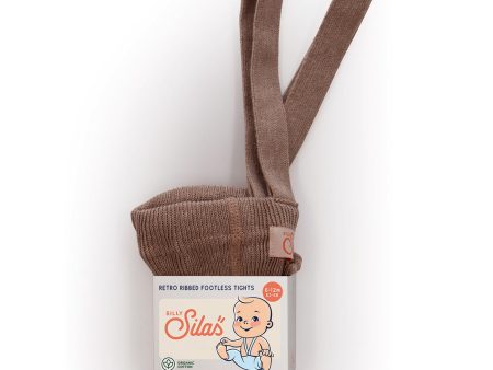 Silly Silas Footless Tights Cacao Hot on Sale