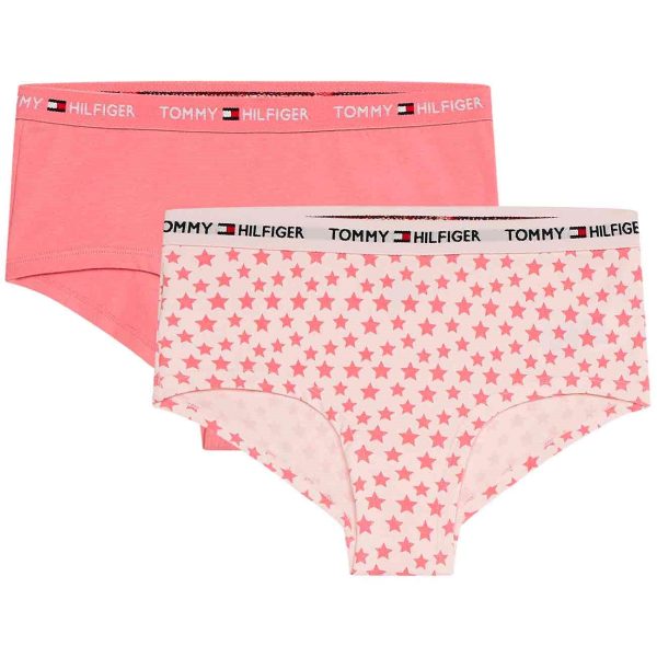 Tommy Hilfiger Shorty 2-pack Star Hamptons Pink Online