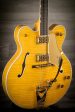 USED - Gretsch G6122TFM Players Edition Country Gentleman - Flame Maple Amber Cheap