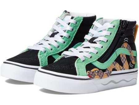 VANS SK8-Hi Reissue Side Zip Sneakers Green Black Fashion