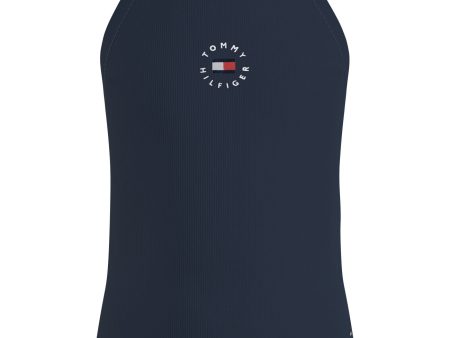 Tommy Hilfiger Heritage Graphic Tank Top Twilight Navy Discount