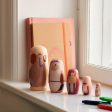 Ferm Living Critter Nesting Dolls Pale Yellow Supply