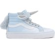 VANS SK8 Hi Unicorn Delicate Blue Silver Shoes Sale