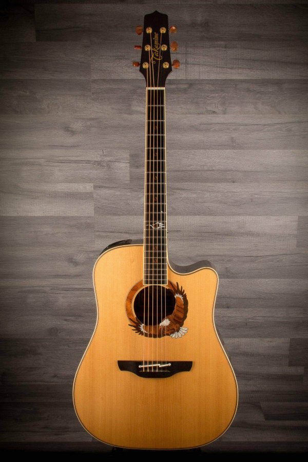 USED - Takamine 2003 Limited Eagle Electro Acoustic Guitar For Cheap