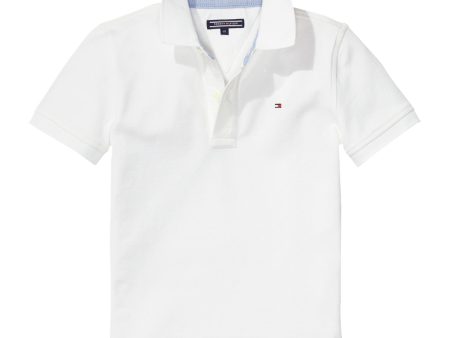 Tommy Hilfiger Boy Tommy Polo SS White Sale