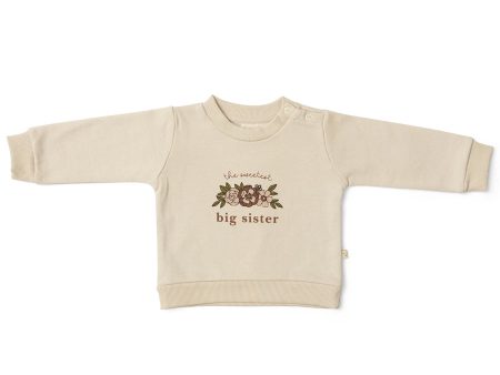 That s Mine Oatmeal Kellie Big Sister Sweatshirt Online Sale