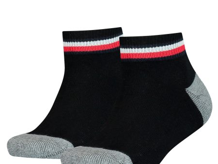 Tommy Hilfiger 2-pak Iconic Sports Quality Socks Black on Sale