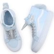 VANS SK8 Hi Unicorn Delicate Blue Silver Shoes Sale