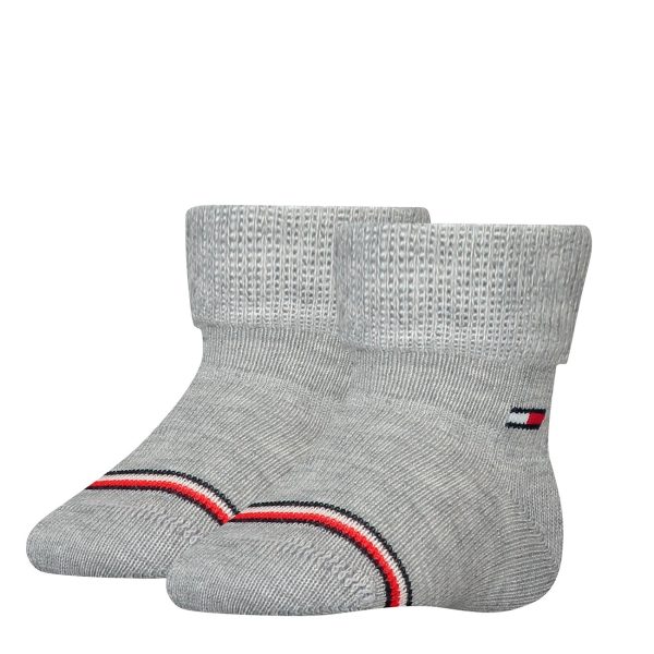 Tommy Hilfiger Baby 2-Pack Socks Light Grey Melange Online