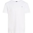 Tommy Hilfiger Boy Basic CN T-Shirt Bright White Online Hot Sale