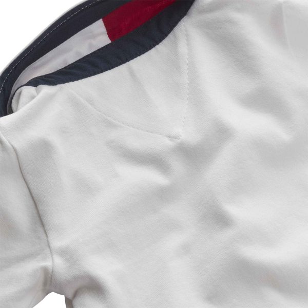 Tommy Hilfiger Baby Boy Poplin Body White Supply