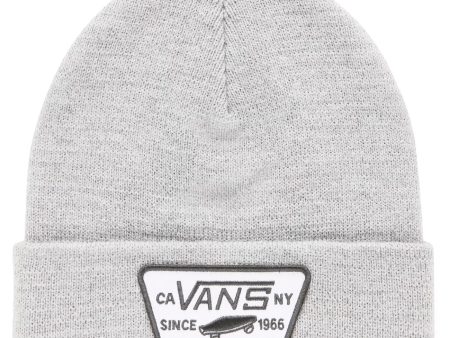 VANS By Milford Beanie Heather Grey Online Hot Sale