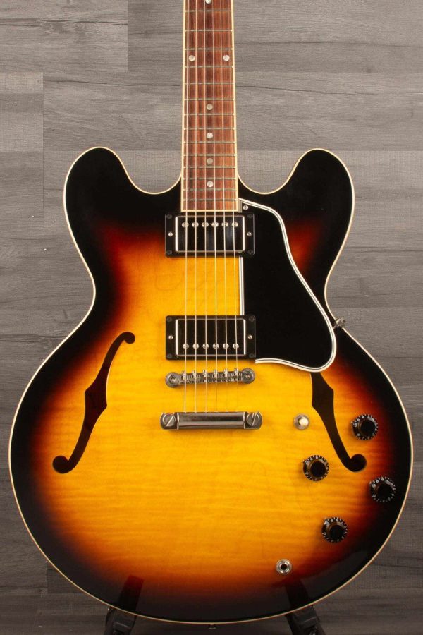 USED - 2008 Gibson ES335 Flame Top - Tobacco Sunburst Discount