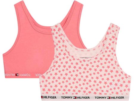 Tommy Hilfiger Bralette Star Hamptons Pink For Discount