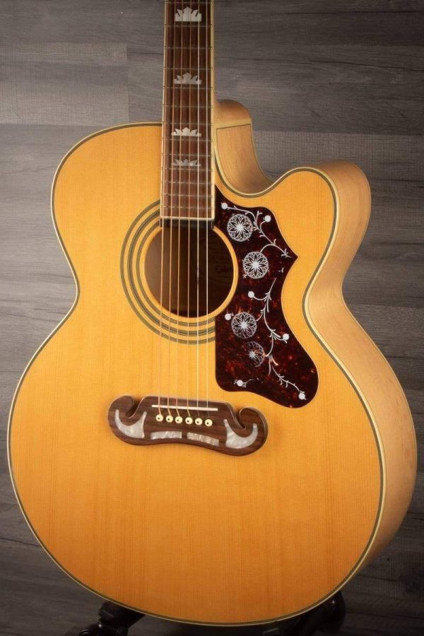 USED - Epiphone EJ-200CE Natural with Gig Bag Discount