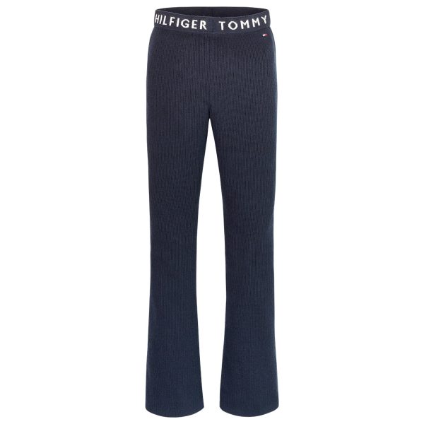 Tommy Hilfiger Branded Rib Pants Desert Sky Fashion