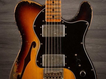 USED - 2019 Fender Custom Shop Master built (Dale Wilson)  72 Thinline Tele Heavy Relic on Sale