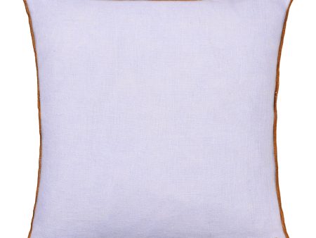 Ferm Living Contrast Linen Cushion Lilac Cheap