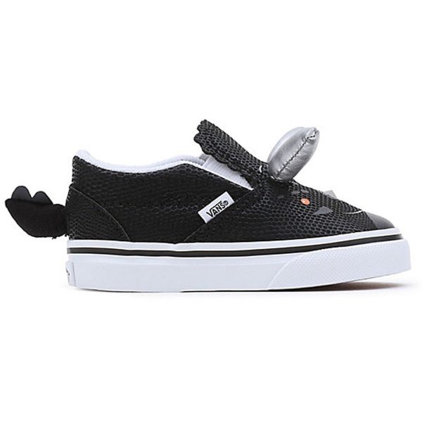 VANS TD Triceratops Slip-On V Dino Sneakers Dino Black True White For Discount