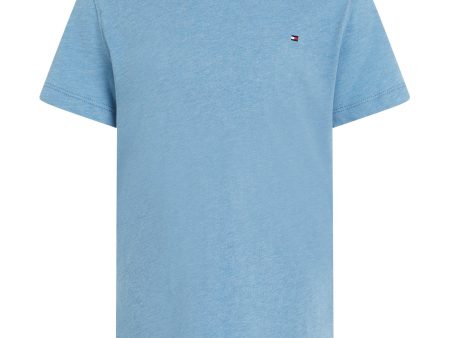 Tommy Hilfiger Boy Basic Cn T-Shirt Dark Allure Heather For Cheap