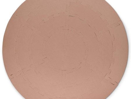 That s Mine Foam Play Mat Round Light Brown For Cheap