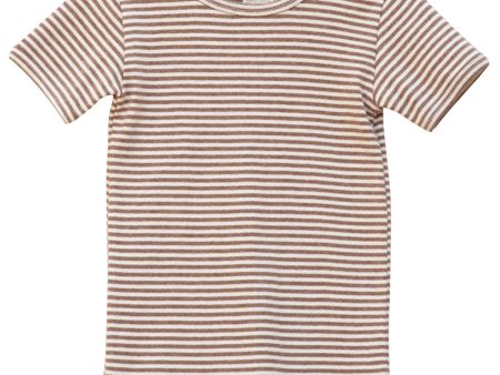 Serendipity Acorn Offwhite Stripe T-shirt Short Online