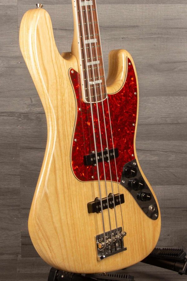 USED - Fender Made in Japan 2019 Limited Collection Jazz Bass Guitar - Natural Supply