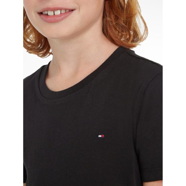 Tommy Hilfiger Boy Basic CN T-Shirt Meteorite Supply