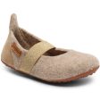 Bisgaard Indoor Shoes Ballet Uld Nougat For Cheap