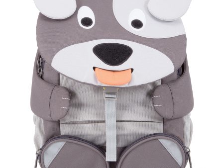 Affenzahn Kindergarten Backpack Large Grey Dylan Dog For Discount