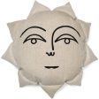 Ferm Living Sun Pillow Natural Hot on Sale