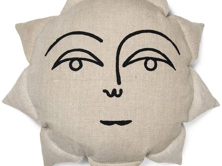 Ferm Living Sun Pillow Natural Hot on Sale