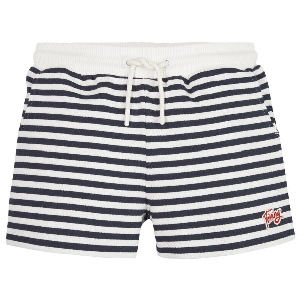 Tommy Hilfiger Tommy Breton Stripe Shorts Desert Sky Stripe Cheap