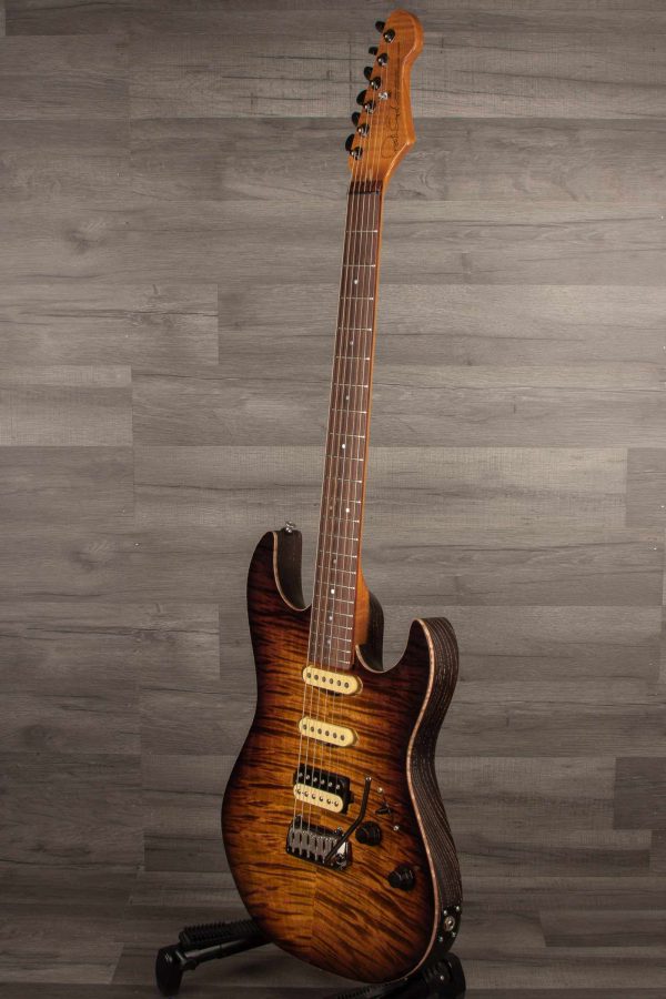 USED - Patrick James Eggle  96 Droptop Tobacco Burst For Sale